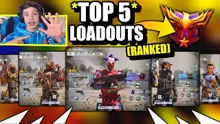 TOP 5 BEST Season 8 LOADOUTS/CLASS SETUPS for Ranked!!