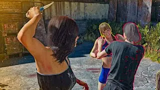 This game feels like a movie some times - The Texas Chainsaw Massacre Game