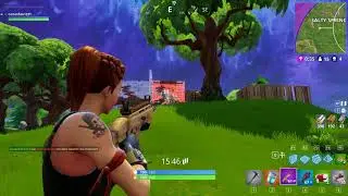 Fortnite 10 Kills Win | my third solo win :D