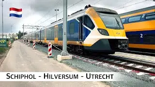 Scenic Hoofddorp to Schiphol & Utrecht Train Ride | October 2024 SNG Rail Journey