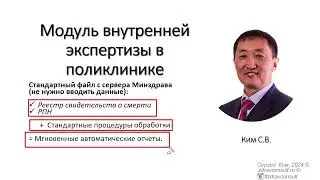 Модуль внутренней экспертизы в поликлинике