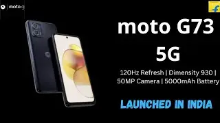Motorola G73 5G  India Launch | Review | Moto G73 Full Specification ⚡ | First Look 🔥