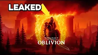 Oblivion Remake Leak Images Over 4K Gameplay | The Elder Scrolls IV
