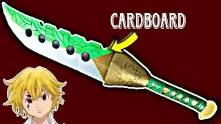 how to make Meliodas' Lostvayne Demon Sword from seven deadly sins