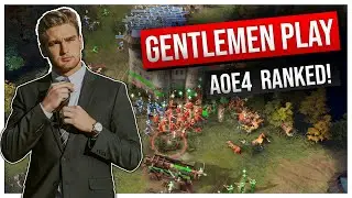 a group of gentlemen play Age of Empires IV