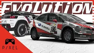 Evolution of WRC / RALLY Video Games