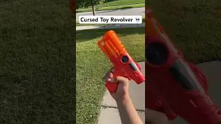 Goofy Ahh Toy Revolver 💀 #shorts