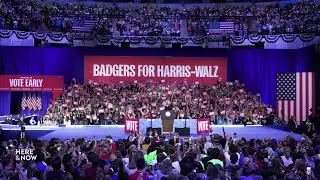 Harris, Democrats urge supporters speak through their votes | Here & Now