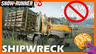SHIPWRECK (No AWD/Diff Lock) - Snowrunner - LIVE
