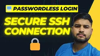 Setup SSH Connection Between Two Remote Machines | Passwordless SSH Access (AWS Example) |  Hindi
