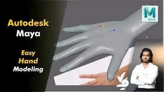 Easy Hand Modeling Tutorial in Maya