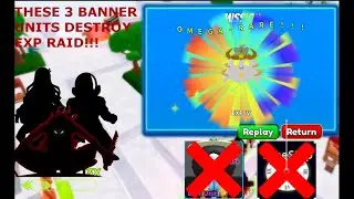 ROBLOX ASTD | EXP RAID, THESE 3 UNITS ARE INSANE!!! | No Buff, Cooler, or TS