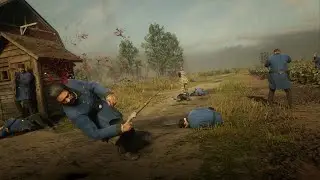 RDR 2 - Prison riot in 4K
