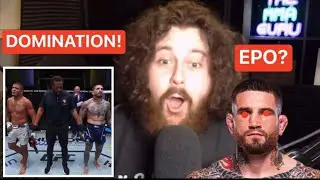 THE MMA GURU REACTS TO SEAN BRADY DOMINATING GILBERT BURNS AT UFC VEGAS 97!!!