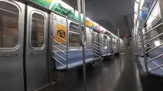 IND Queens Boulevard Line: Manhattan-bound R160B Alstom E Train Ride to Kew Gardens