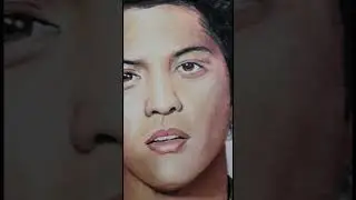 Bruno Mars Drawing (Talking to the Moon) 