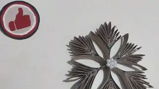 Kolay süs yapımı | Kartondan yeniyıl süs | Easy to make Christmas ornaments | Paper rol diy idea