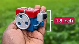 How To Make Pvc Pipe Made Mini Diesel Engine!