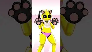 Sad Cat Dance Toy chica FNAF 