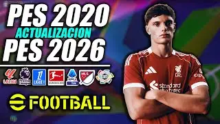 ⚽ PES 2020 UPDATED TO 2025/2026! ⚽