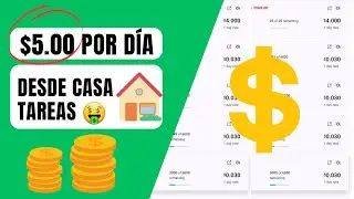 Te Pagan $🤑 por Realizar Tareas Fáciles desde tu Teléfono | Gana Dinero por Internet #ganardinero