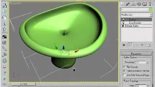 Моделирование раковины через Spline