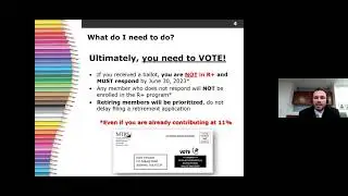 RetirementPlus special election seminar for members - - 05/10/2023