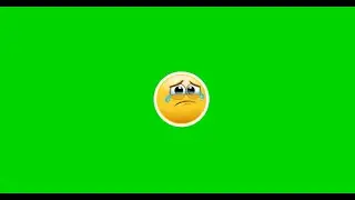 Sad Emoji Green Screen