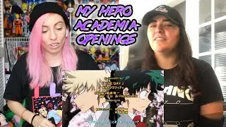My Hero Academia Openings 1-7 - BLIND REACTION!!!