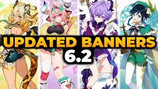 GENSHIN IMPACT 6.2 ALL UPDATED BANNERS ROADMAP + RERUNS | Genshin Impact, Genshin, Genshin Banners