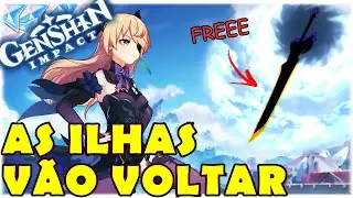 SKIN E ARMA GRATIS! VERÃO NAS ILHAS DA 2.8 - GENSHIN IMPACT