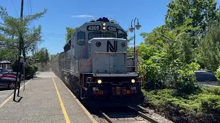 NJ Transit - Pascack Valley Line Trains at Hillsdale (6/28/24)
