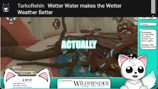 Wetter Water Makes the Wetter Weather Better