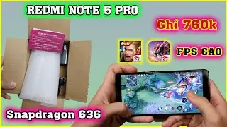 Chỉ 760k, Chơi Liên Quân, Fai Fai FPS Cao. Mở Hộp Redmi Note 5 Pro | MUA HÀNG ONLINE Shopee Lazada