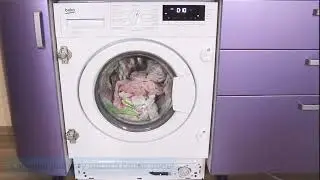 Отжим на максимальных оборотах. Стиральная машина Beko WITV 8712 XWG