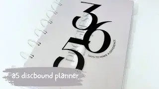 DISCBOUND FUNCTIONAL PLANNER | A5 Disc Planner Setup