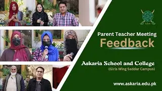 Parent Teacher Meeting Feedback Girls Wing Saddar Campus