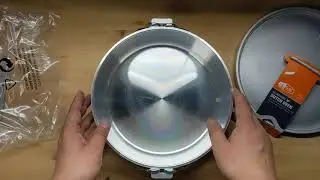 Aluminum bushcraft and survival pot, a dangerous blade for safe pocket carry
