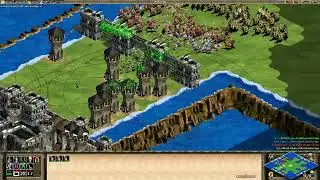 2x2 Hero Britons+goth vs Huns+mongol ( FEEDER EBY GOTH )