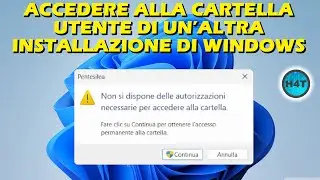Accedere alla cartella utente di un'altra installazione di Windows