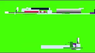 green screen glitch effect