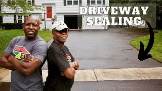 Sealing an Asphalt Driveway | an EASY HOW to | The DIY Way