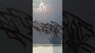 SUPER SICK GRAFFITI HANDSTYLE 🧈 #graffitiart #graffiti #shorts
