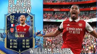 REVIEW SALIBA TOTS 92 FIFA 23! MEJOR que LAPORTE SBC?