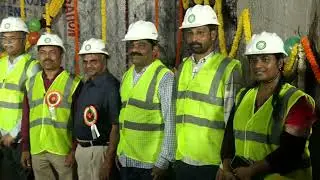 METRO TUNNEL BREAKTHROUGH PRATIKSHA NAGAR | SOMA ENTERPRISE LTD | HEDGEWAR NAGAR TO PRATIKSHA NAGAR
