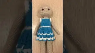 Куколка красавица 50 см. Свяжу на заказ