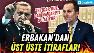 Erbakan ifşa etti: İKTİDAR BUZDAĞINA ÇARPTI SU ALIYOR!