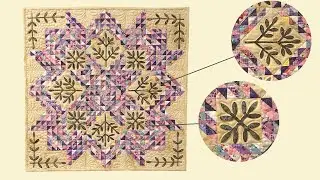 Sew incredible beauty from fabric wastes! DIY wall panel