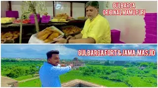 Explore gulbarga fort Jama Masjid !ND! Mamu Ki Mamu Puri | Famous Sweet Of Gulbarga