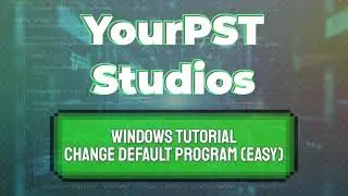 Windows Tutorial - Change Default Program (The Easy Way!) (Windows 10/11)